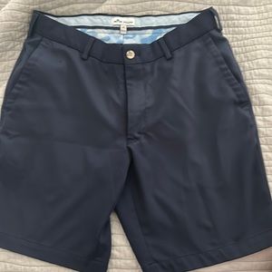 Navy blue Peter Millar Performance Golf Shorts size 30